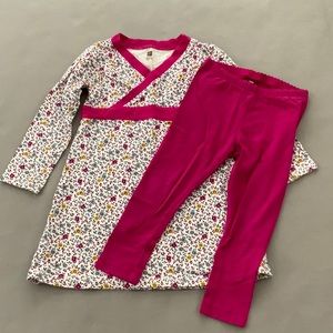 Tea dress and leggings